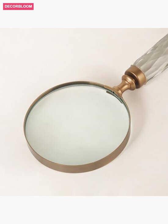 Decorative Magnifying Glass with Diamond Glass Handle Reading Aid main image 5